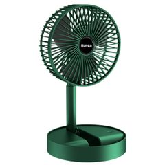 Quạt Tích Điện Gấp Gọn Mini Fan - Xoay 180 Độ, 3 Tốc Độ Gió, Sạc USB - Giải Pháp Tiện Lợi Dành Cho Sinh Viên và Văn Phòng