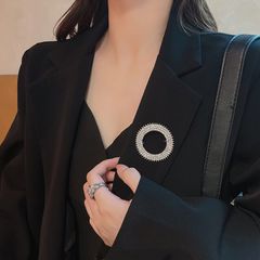 Ghim Cài Áo Đính Đá Phong Cách Hàn Quốc Sang Trọng Cho Nữ - Phụ Kiện Thời Trang Dự Tiệc và Quà Tặng Đặc Biệt