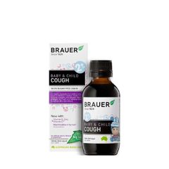 Siro ho Brauer Baby & Child Cough cho bé trên 2 tuổi 100ml