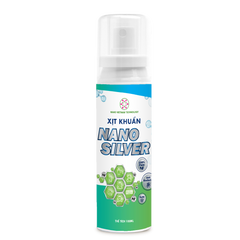Chai Xịt Diệt Khuẩn Nano Bạc 30ppm - Khử Mùi, Diệt Vi Khuẩn, Virus an toàn cho gia đình và trẻ em - Công Nghệ Nano Việt Nam