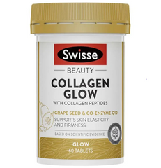 Viên uống hỗ trợ đẹp da Swisse Beauty Collagen Glow 60 viên Úc