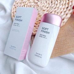Kem chống nắng dạng sữa dịu nhẹ Missha Soft Finish Sun Milk 70ml