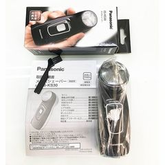 Máy cạo râu lưỡi xoay Panasonic ES-KS30 - Thiết kế nhỏ gọn, sạc pin tiện lợi và lưỡi titanium siêu sắc bén.