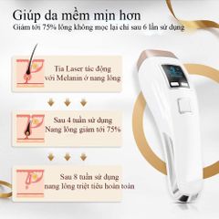 Máy triệt lông IPL Laser CLALYFA làm lạnh vùng da Wax cao cấp Nhật Bản