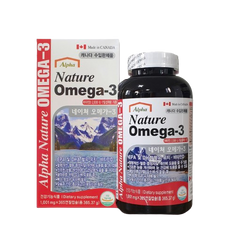 Dầu cá Alpha Nature Omega-3 lọ 365 viên cho cả gia đình