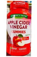Kẹo Giảm Cân Đẹp Da Giấm Táo Apple Cinder Vinegar 120 Viên - Hỗ Trợ Thải Độc, Giảm Cảm Giác Thèm Ăn, An Toàn Cho Sức Khỏe