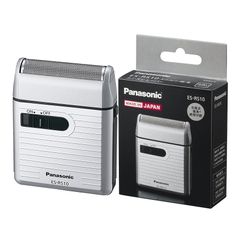 Máy cạo râu Panasonic ES-RS10-A Nhật Bản - Thiết kế nhỏ gọn, lưỡi cạo mịn, pin AA, màu trắng - xanh - đỏ, phù hợp cho da nhạy cảm