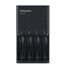 Sạc Pin Thông Minh Eneloop Panasonic BQ-CC71AM-K - Sạc AA/AAA Nhật Bản, Tự Ngắt, Phát Hiện Pin Lỗi, An Toàn Khi Sử Dụng