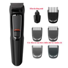 Tông đơ cắt tóc sạc pin đa năng Philips MG3720/15 Nhật Bản