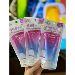 Kem Chống Nắng Skin Aqua Tone Up UV Essence SPF 50+ PA++++ Nhật Bản - Dưỡng Da, Điều Chỉnh Màu Sắc, Chống Nắng Hiệu Quả, 80g