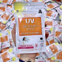 Viên Uống Chống Nắng UV Fine Japan 30 Viên - Bảo Vệ Da Khỏi Tia UV, Chống Lão Hóa, Sản Phẩm Chính Hãng Nhật Bản