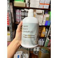 Sữa tắm trắng da Nhật Bản TKG White Body Shampoo 600ml