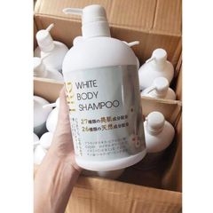 Sữa tắm trắng da Nhật Bản TKG White Body Shampoo 600ml