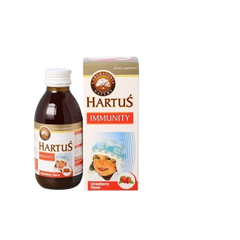 Siro Hartus Immunity 150ml - Tăng sức đề kháng tự nhiên cho trẻ, hỗ trợ miễn dịch và tiêu hóa, hương vị dễ uống.