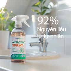 Nước Tẩy Cặn Canxi Stanhome Anti Calc 500ml - Siêu Hiệu Quả Cho Mọi Bề Mặt, An Toàn Từ Thiên Nhiên, Chứng Nhận Air Label Score A