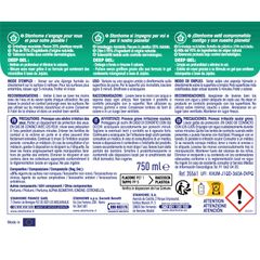 Gel Làm Sạch Nhà Tắm Hữu Cơ Stanhome 750ML - Xử Lý Cặn Canxi, Chất Bẩn Bám Dính, Hương Thơm Tự Nhiên