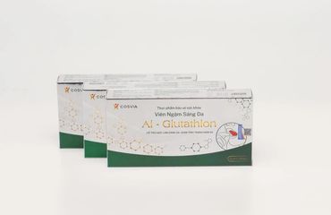 Viên Ngậm Trắng Da Cosvia Ai - Glutathion Hỗ Trợ Làm Sạch Nám, Tăng Cường Độ Đàn Hồi Da, Dưỡng Da Khỏe Mạnh, Tươi Sáng