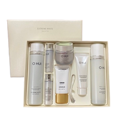 Bộ Dưỡng Trắng Da OHUI Extreme White Special 7 Món - Chứa Vitamin Nấm Tuyết, Giúp Làm Sáng, Chống Lão Hóa, Cho Da Trẻ Trung Rạng Ngời