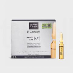 MartiDerm Ampoules 15% Vitamin C Nguyên Chất - Tinh Chất Dưỡng Ẩm Chống Lão Hóa Da, Phục Hồi Da Bị Tổn Thương, 20ml