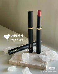 Son MAC Powder Kiss Velvet Blur Slim 876 Nice Spice - Son Môi Đỏ Nâu Quyến Rũ, Dưỡng Ẩm Lâu Dài, Phù Hợp Mọi Makeup Look