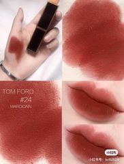 Son Tom Ford Lip Color Màu 24 Marocain – Son Môi Đỏ Đất Sang Trọng, Chất Lì Dưỡng Ẩm, Thích Hợp Mọi Lúc, Dễ Dàng Kết Hợp