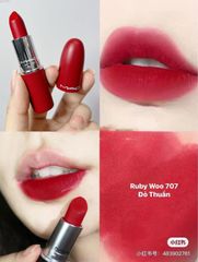 Set Son MAC Hail To The Chic Lipstick Trio - Bộ 3 Thỏi Son Chất Lì Ruby Woo, Stay Curious, Teddy 2.0 Hạn Chế
