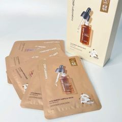 Mặt Nạ Giấy CNP Laboratory Ampule Mask 10 Miếng - Tinh Chất Keo Ong, Cấp Ẩm, Chăm Sóc Da Tươi Trẻ Và Rạng Ngời