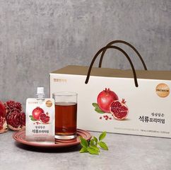 Nước Hồng Sâm Lựu Ép Tươi Chunho Ncare 100ml - Dinh Dưỡng Cho Phái Đẹp, Giữ Gìn Nhan Sắc Gợi Cảm Từ Hàn Quốc
