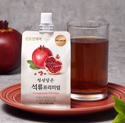 Nước Hồng Sâm Lựu Ép Tươi Chunho Ncare 100ml - Dinh Dưỡng Cho Phái Đẹp, Giữ Gìn Nhan Sắc Gợi Cảm Từ Hàn Quốc