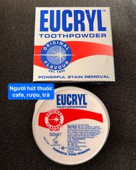 Bột Trắng Răng Eucryl Toothpowder 50g nội địa Anh