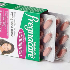 Tăng thụ thai cho nữ Pregnacare before conception 30 viên