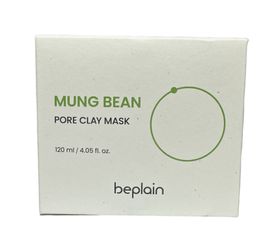 Mặt nạ đất sét Beplain Mung Bean Pore Clay Mask 120ml - Kiểm soát dầu thừa và thu nhỏ lỗ chân lông cho làn da sạch, mịn màng