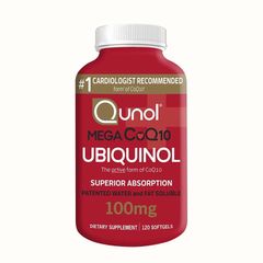 Hỗ trợ lưu thông đường huyết, chống đột quỵ Mega CoQ10,120 viên Mỹ