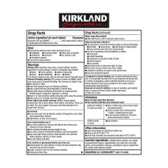 Viên Uống Kirkland Ibuprofen 200mg Hộp 500 Viên - Giảm Đau Nhức Cơ, Hạ Sốt Cho Người Lớn & Trẻ Em Từ 12 Tuổi - Sản Phẩm Chính Hãng Mỹ