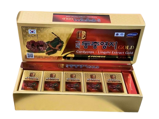 Cao linh chi đông trùng hạ thảo Pocheon Hàn Quốc 5 lọ x 50g