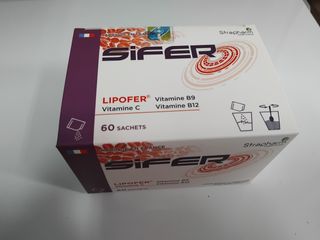 Sắt Bột Sifer 60 Gói Dễ Hấp Thụ Hương Vị Cam - Sản Phẩm Bổ Máu Cho Mẹ Và Bé, Hỗ Trợ Cải Thiện Sức Khỏe
