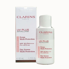 Kem Chống Nắng Clarins UV Plus Anti-Pollution SPF 50 - Bảo Vệ Da Trước Tia UVA/UVB, Duy Trì Độ Ẩm 50ml