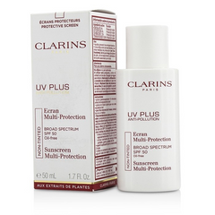 Kem Chống Nắng Clarins UV Plus Anti-Pollution SPF 50 - Bảo Vệ Da Trước Tia UVA/UVB, Duy Trì Độ Ẩm 50ml