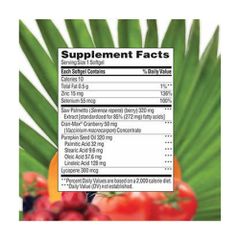 Viên uống hỗ trợ sức khỏe nam giới Trunature Prostate Health Complex 250V - Duy trì tuyến tiền liệt khỏe mạnh, tăng cường miễn dịch
