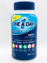 Vitamin Tổng Hợp Nam dưới 50 tuổi One A Day 200 viên, Mỹ