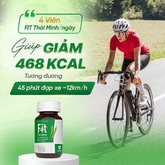 FIT Thái Minh - Hỗ trợ giảm béo và tích tụ mỡ thừa - Lọ 120 viên
