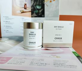 Phấn Phủ Chống Nắng OHUI Day Shield Sun Powder SPF50+/PA+++ 20g - Dưỡng Trắng, Kiềm Dầu, Bảo Vệ Da Toàn Diện