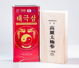 Thiên Sâm Củ Khô Dragon King 300g - Sản Phẩm Cao Cấp Hàn Quốc - Bổ Sung Năng Lượng và Tăng Cường Miễn Dịch