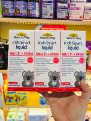 Siro sắt tổng hợp cho bé Nature's Way Kids Smart Úc