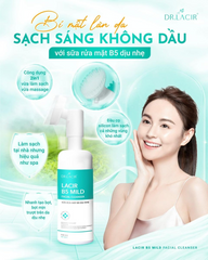 Sữa Rửa Mặt Dịu Nhẹ Lacir B5 150ml - Làm Sạch Sâu, Phục Hồi Da Nhạy Cảm, Dưỡng Ẩm Với Vitamin B5, Chiết Xuất Tự Nhiên