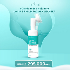 Sữa Rửa Mặt Dịu Nhẹ Lacir B5 150ml - Làm Sạch Sâu, Phục Hồi Da Nhạy Cảm, Dưỡng Ẩm Với Vitamin B5, Chiết Xuất Tự Nhiên