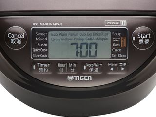 Nồi cơm điện tử cao tần áp suất Tiger JPK-W18W 1.0L - Công nghệ IH hiện đại, giữ ấm 24h, 20 chế độ nấu, nhập khẩu Nhật Bản