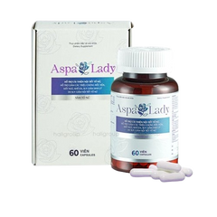 Viên Uống Aspa Lady Cân Bằng Nội Tiết Tố Nữ - Hỗ Trợ Đẹp Da, Giảm Bốc Hỏa, Mất Ngủ, 120 Viên