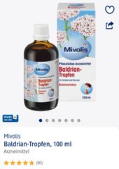 Siro giúp ngủ ngon Mivolis Baldiran Tropfen 100ml chính hãng Đức