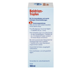 Siro giúp ngủ ngon Mivolis Baldiran Tropfen 100ml chính hãng Đức